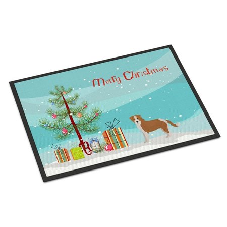 CAROLINES TREASURES 18 x 27 in. Kromfohrlander Christmas Tree Indoor or Outdoor Mat CK3466MAT